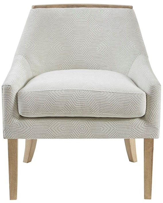 Olliix by Madison Park MiaRose Ivory Accent Chair-0