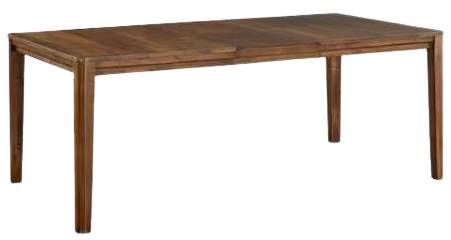 Bassett® Furniture BenchMade Origins Dandridge Sable Rectangle Dining Table with Leaf-0