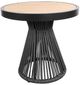 CabanaCoast® Customizable Cove Synthetic Fiber 24" Outdoor Round Side Table-0
