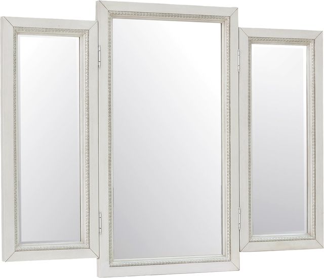 Pulaski™ Camila White Vanity Mirror-1