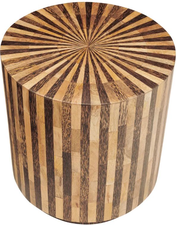 Crestview Collection Calypso Stained Brown End Table-1
