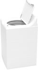 Hotpoint 4 Cu. Ft. White Agitator Top Load Washer with Stainless Steel Basket, Cold Plus and Water Level Control-1