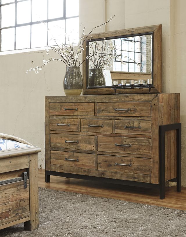 Signature Design by Ashley® Sommerford Brown Bedroom Mirror-2