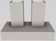 Vent-A-Hood® 48" Stainless Steel Contemporary Wall Mounted Range Hood-0