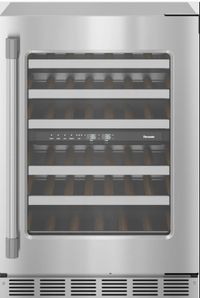 Front view of the Thermador® Freedom® 24" Stainless Steel Wine Cooler