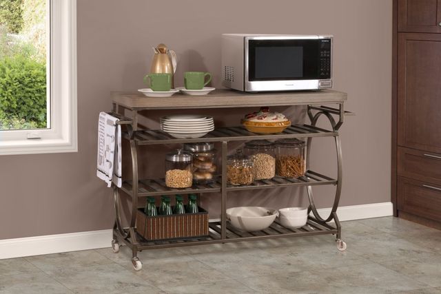 HH2 Home Paddock Brown Kitchen Cart-2