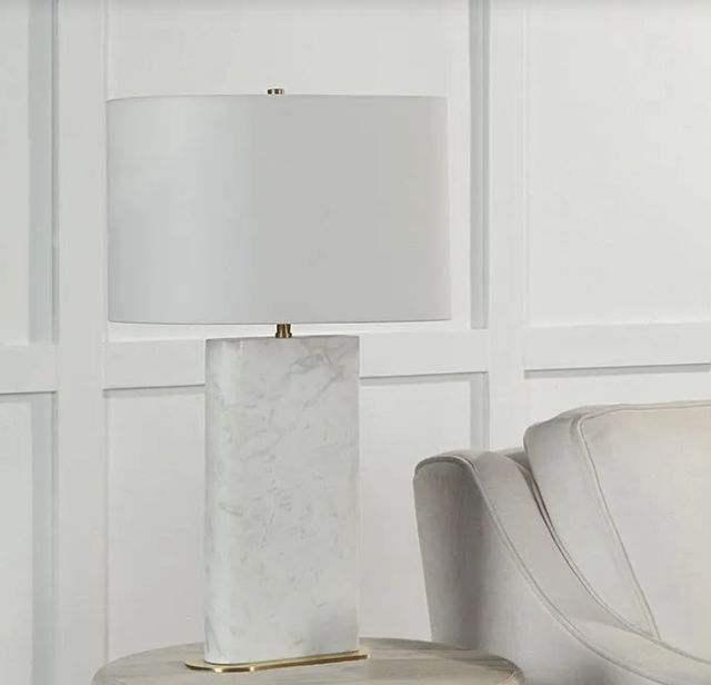 Renwil® Irisa Natural Honed White Table Lamp-4