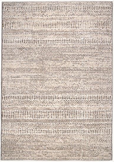 Orian Cloud 19 African Cloth Beige 5'x8' Area Rug-0