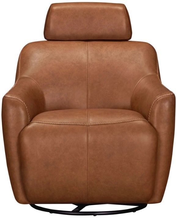 Parker House® Miles Renaissance Cinnamon Swivel Gliding Accent Chair-1