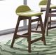 Liberty Furniture Space Savers Green/Satin Walnut 24" Counter Chair-1