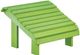 C R Plastic Kiwi Premium Footstool-0