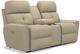 La-Z-Boy® Douglas Toast Power Reclining Loveseat with Headrest and Console-1