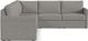 Flex by Flexsteel® 6-Piece Pebble 6-Seat Sectional-2