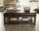 Hammary® Hidden Treasures Brown Rectangular Cocktail Ottoman-1