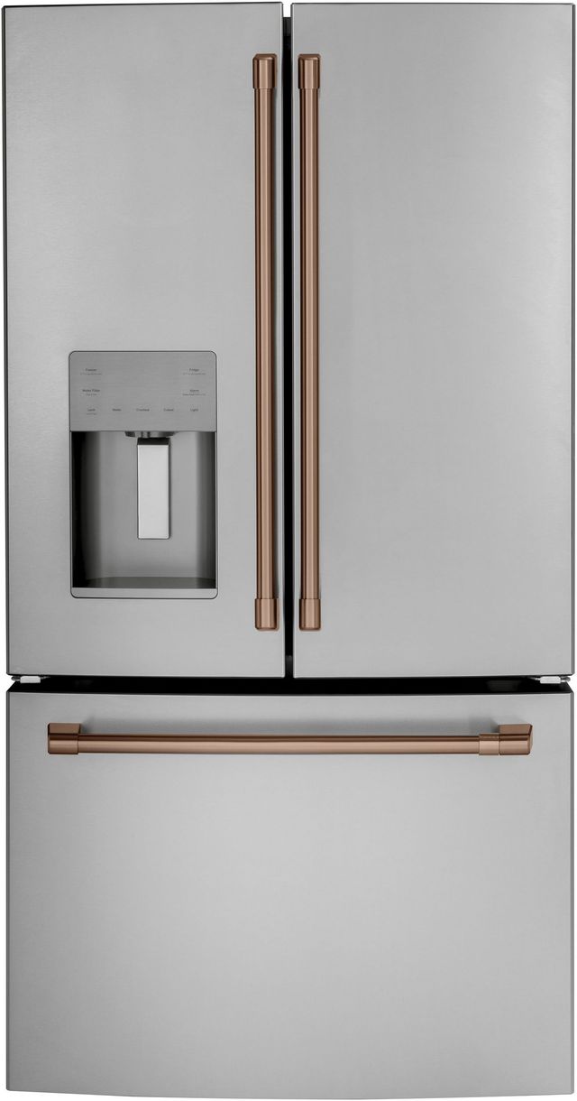 Café™ Brushed Copper Refrigeration Handle Kit-1