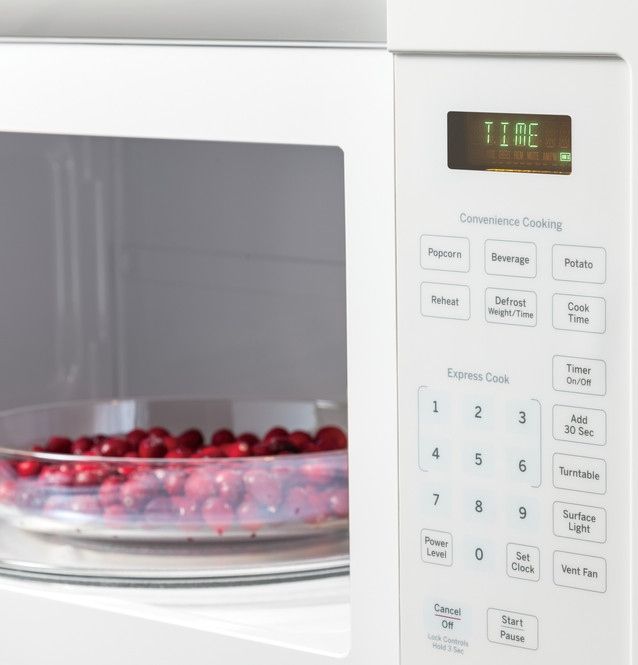 GE® 1.6 Cu. Ft. White Over The Range Microwave-8