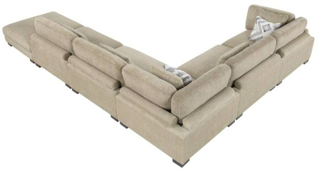 Homelegance® Tinley 6-Piece Brown 135" Modular Sectional with Ottoman-3