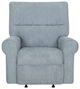 Franklin™ Morgan Cakepop Chambray Manual Rocker Recliner-3