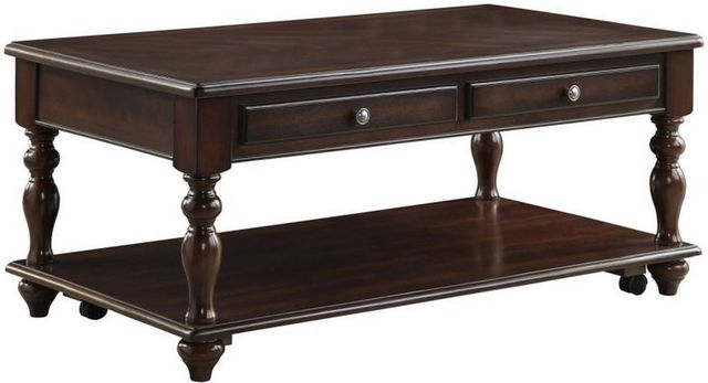 Mazin Furniture Lovington Espresso Cocktail Table-2