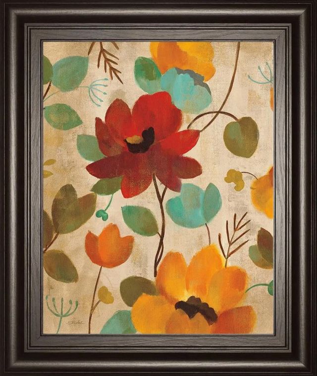Classy Art Vibrant Embroidery Il by Silvia Vassileva Wall Art-0