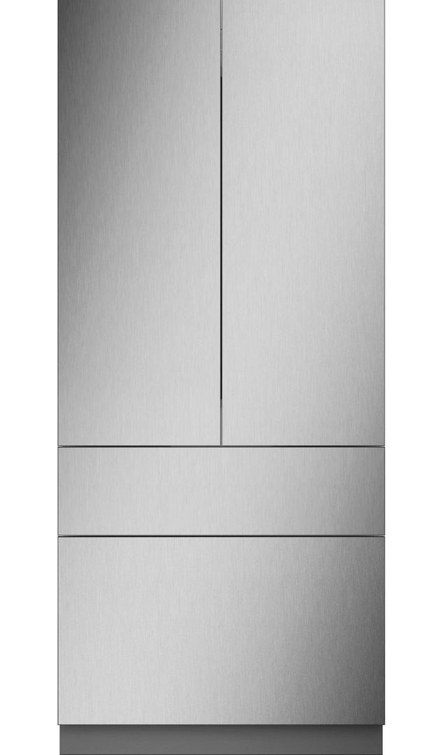 Cafe 36" Stainless Steel Panel Kit for Built-In French Door Refrigerator-0