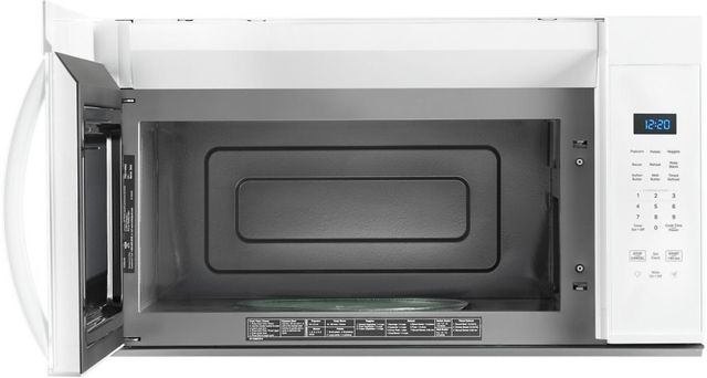 Whirlpool 30" 1.1 Cu. Ft. White Over the Range Microwave-1