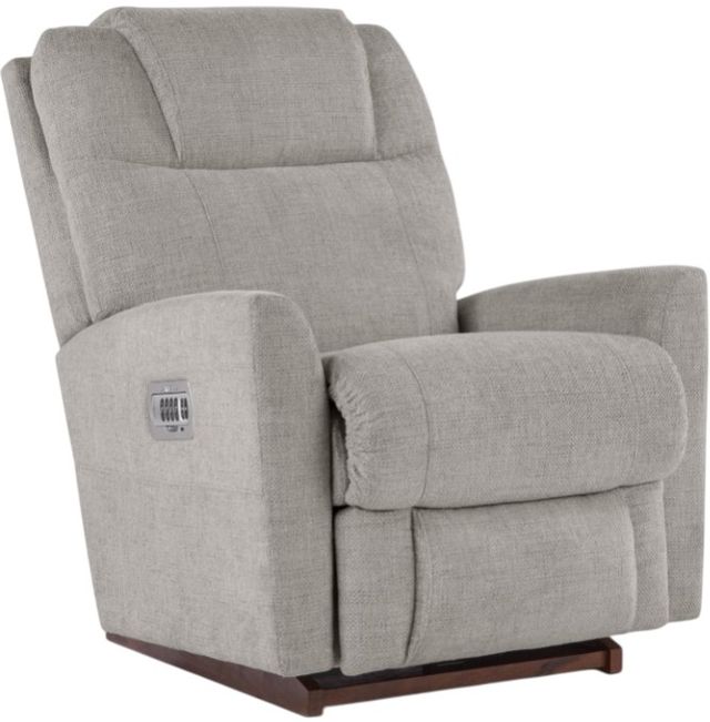 La-Z-Boy® Sparrow Oyster Power Rocking Recliner with Headrest and Lumbar-0