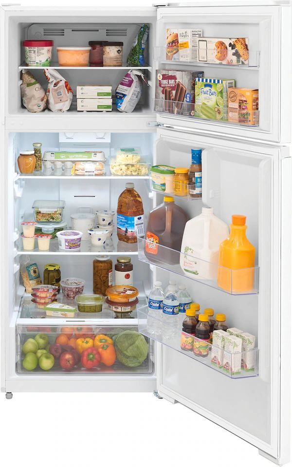 Frigidaire® 28" 16.0 Cu. Ft. White Top Freezer Refrigerator -3
