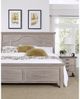 LM Co Home By Vaughan-Bassett Bungalow Home by Ben & Erin Napier Dover Gray Queen Mantel Bed-1
