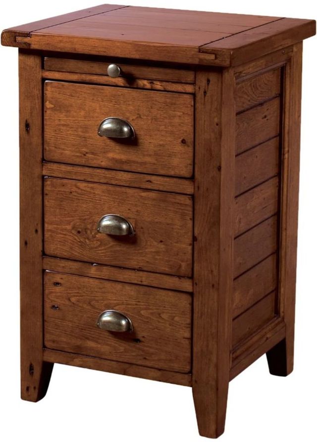 LH Home Irish Coast 3-Drawer Nightstand -0