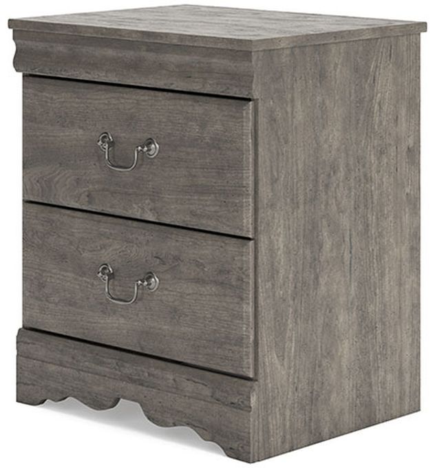 Signature Design by Ashley® Bayzor Warm Gray Vintage Nightstand-2