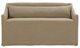 Robin Bruce Customizable Odessa Slip Dining Banquette with Casters-1