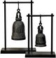 Harp & Finial® Gola Matte Verdigris Small Antique Bell-1