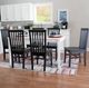 Linon Tory 2-Piece Black Dining Chair Set-1