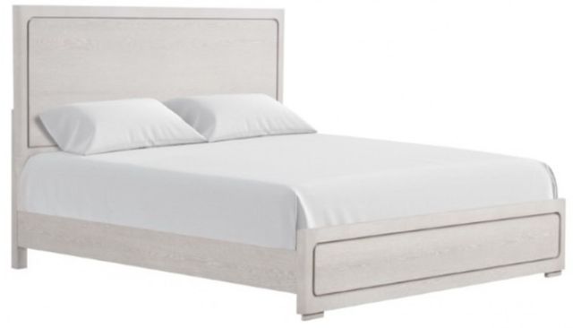 Furniture of America® Crowthorne White Oak Eastern King Panel Bed-0