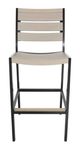 CabanaCoast® Customizable Kensington SOL Teak™ Outdoor Bar Stool-1