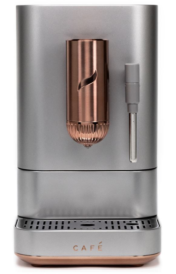 FLOOR MODEL Café™ AFFETTO Steel Silver Automatic Espresso Machine and Frother-2