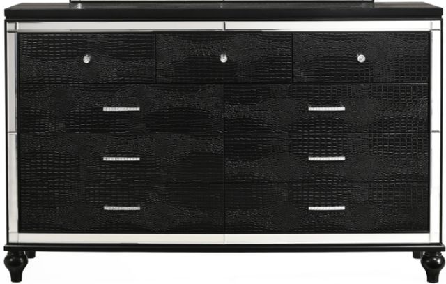 New Classic® Home Furnishings Valentino Black Dresser-2