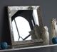 A & B Home Brown/Silver Accent Mirror-2