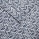 Olliix by Madison Park Essentials Navy Twin Chevron Microfiber Printed Sheet-1