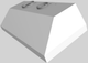 Vent-A-Hood® 54" White Wall Mounted Liner Insert-4