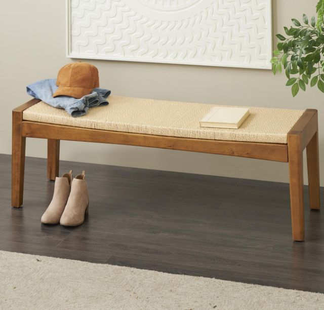 Deco Marche Brown 48" Bench-3
