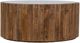 Porter International Designs Pinion Black Coffee Table with Walnut Base-1