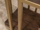 International Furniture Direct Onix Mahogany Brown Sofa Table-3