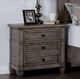 Furniture of America® Durango Warm Gray Nightstand-1