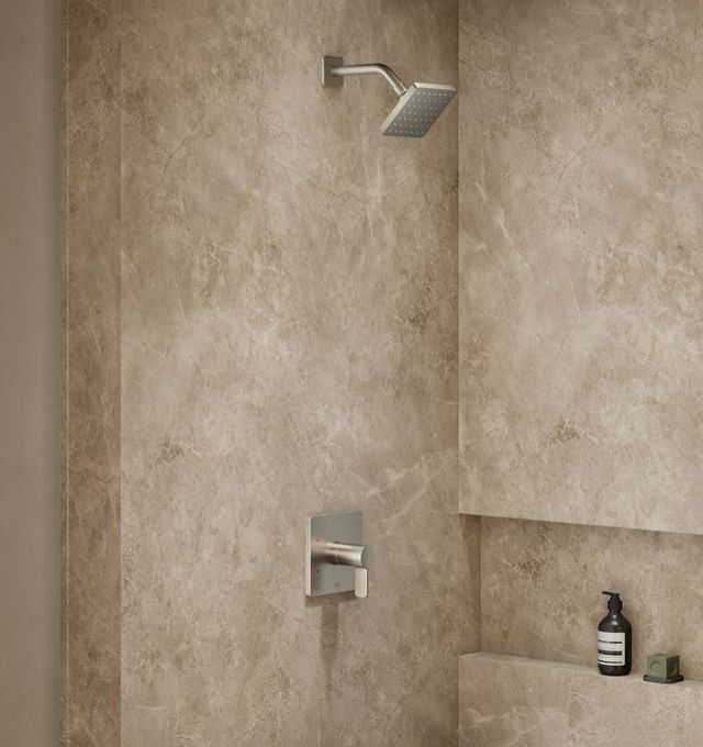 KOHLER® Parallel® Rite-Temp® Vibrant Brushed Nickel 2.5 GPM Shower Trim Kit-1
