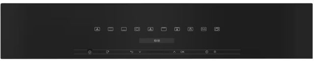 Miele 30" Obsidian Black Convection Single Electric Wall Oven with Self Clean-1