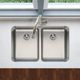 Elkay Lustertone® Classic Lustrous Satin 31-1/4" x 20" x 7-7/8" Double Bowl Undermount Sink with Perfect Drain®-4