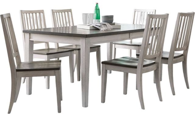 aspenhome® Caraway 7-Piece Aged Ivory Dining Set-0