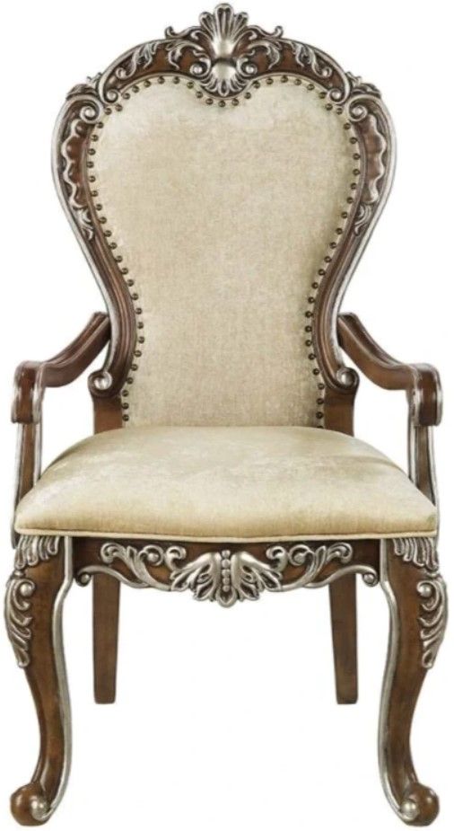 ACME Furniture Latisha Antique Oak Dining Arm Chair-1